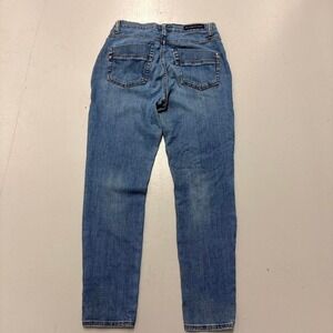 Rock & Republic Jeans Blue Denim Mid Rise Straight Leg Size 12